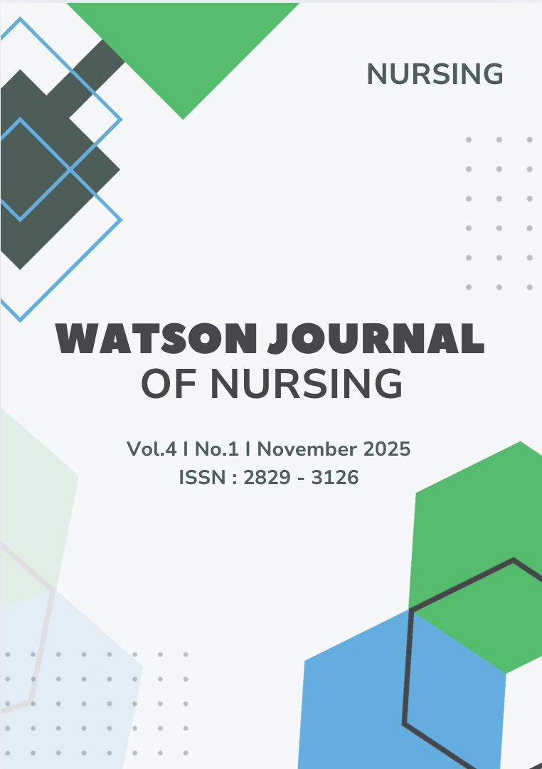					Lihat Vol 4 No 1 (2025): Watson Journal of Nursing
				